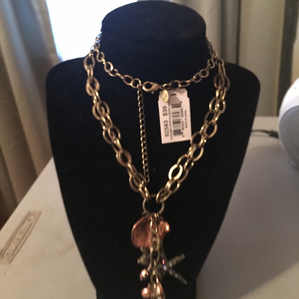 Sea shell long necklace